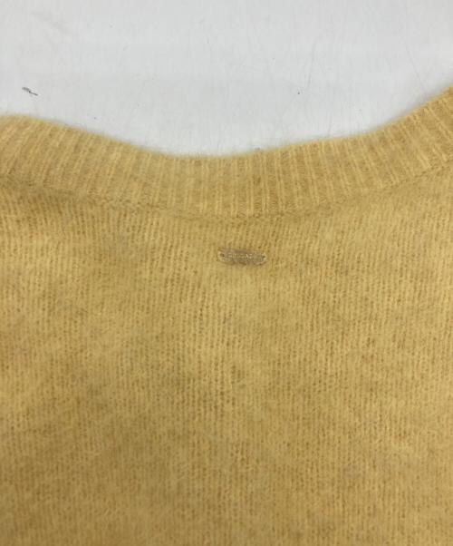 COLLAGE GALLARDAGALANTE（コラージュ ガリャルダガランテ）COLLAGE GALLARDAGALANTE (コラージュ ガリャルダガランテ) カシミヤ混カーディガン イエロー サイズ:	SIZE Freeの古着・服飾アイテム