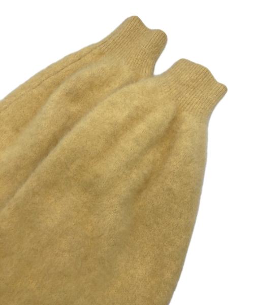 COLLAGE GALLARDAGALANTE（コラージュ ガリャルダガランテ）COLLAGE GALLARDAGALANTE (コラージュ ガリャルダガランテ) カシミヤ混カーディガン イエロー サイズ:	SIZE Freeの古着・服飾アイテム