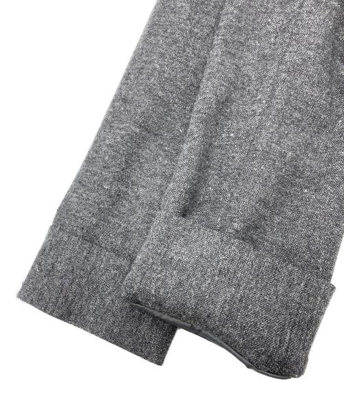 UNITED（ユナイテッド）UNITED (ユナイテッド) ツィード Vネック ワンピース グレー サイズ:SIZE 2の古着・服飾アイテム