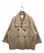 COLLAGE GALLARDAGALANTEコラージュ ガリャルダガランテ）の古着「シャギーコート」｜ベージュ