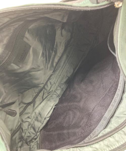 CHANEL（シャネル）CHANEL (シャネル) スポーツライン ココマーク ショルダーバッグ ブラック×グリーンの古着・服飾アイテム