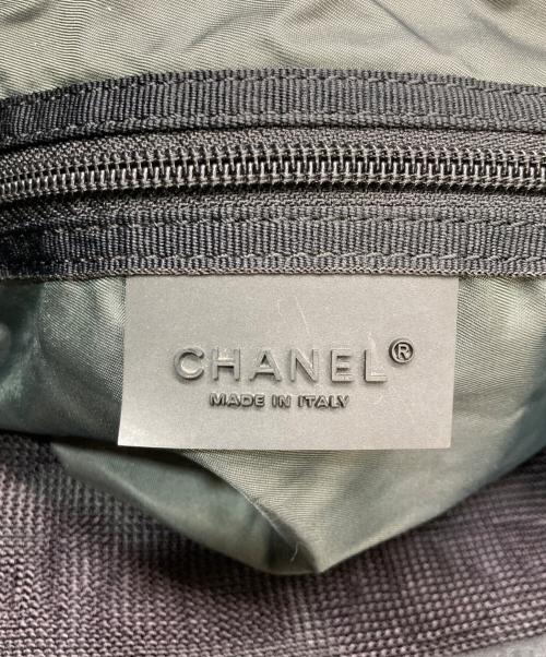 CHANEL（シャネル）CHANEL (シャネル) スポーツライン ココマーク ショルダーバッグ ブラック×グリーンの古着・服飾アイテム