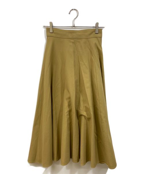 BLENHEIM（ブレンヘイム）BLENHEIM (ブレンヘイム) ウェザークロス切替ロングスカート ベージュ サイズ:	SIZE Sの古着・服飾アイテム