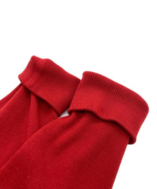 BURBERRY GOLF（バーバリーゴルフ）BURBERRY GOLF (バーバリーゴルフ) ニット切替ジャケット レッド サイズ:	SIZE 3の古着・服飾アイテム