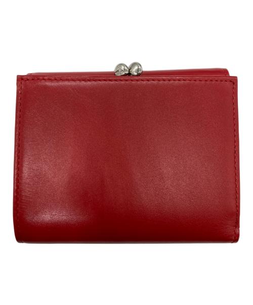 Vivienne Westwood（ヴィヴィアンウエストウッド）Vivienne Westwood (ヴィヴィアンウエストウッド) 2つ折りがま口財布 レッドの古着・服飾アイテム