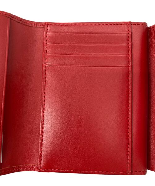 Vivienne Westwood（ヴィヴィアンウエストウッド）Vivienne Westwood (ヴィヴィアンウエストウッド) 2つ折りがま口財布 レッドの古着・服飾アイテム