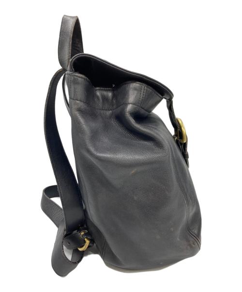 COACH（コーチ）COACH (コーチ) レザーリュック ブラックの古着・服飾アイテム