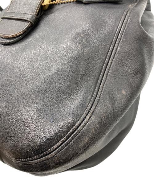 COACH（コーチ）COACH (コーチ) レザーリュック ブラックの古着・服飾アイテム