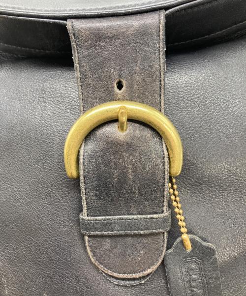 COACH（コーチ）COACH (コーチ) レザーリュック ブラックの古着・服飾アイテム