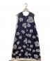 AMERI (アメリ) FLOWER CUT JACQUARD DENIM DRESS インディゴ サイズ:SIZE M：7000円