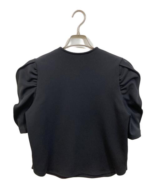 trefle+1（トレフルプラスワン）TREFLE+1 (トレフルプラスワン) 半袖カットソー ブラック サイズ:	SIZE Freeの古着・服飾アイテム