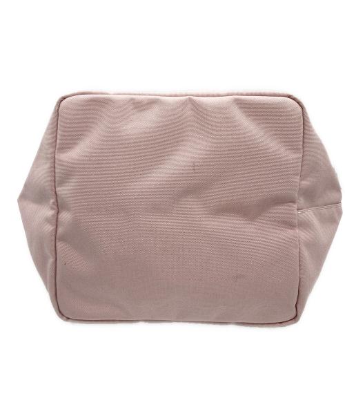 Herve Chapelier（エルベシャプリエ）Herve Chapelier (エルベシャプリエ) 舟形ハンドバッグ ピンクの古着・服飾アイテム