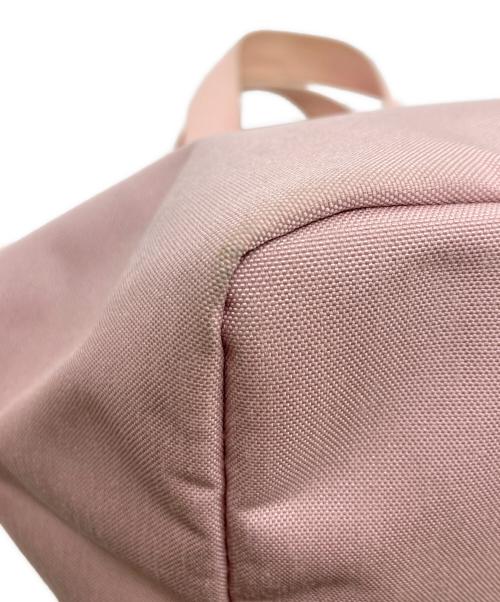 Herve Chapelier（エルベシャプリエ）Herve Chapelier (エルベシャプリエ) 舟形ハンドバッグ ピンクの古着・服飾アイテム