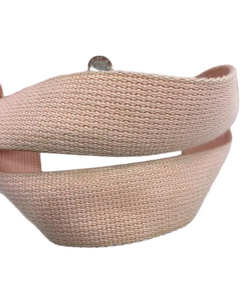 Herve Chapelier（エルベシャプリエ）Herve Chapelier (エルベシャプリエ) 舟形ハンドバッグ ピンクの古着・服飾アイテム