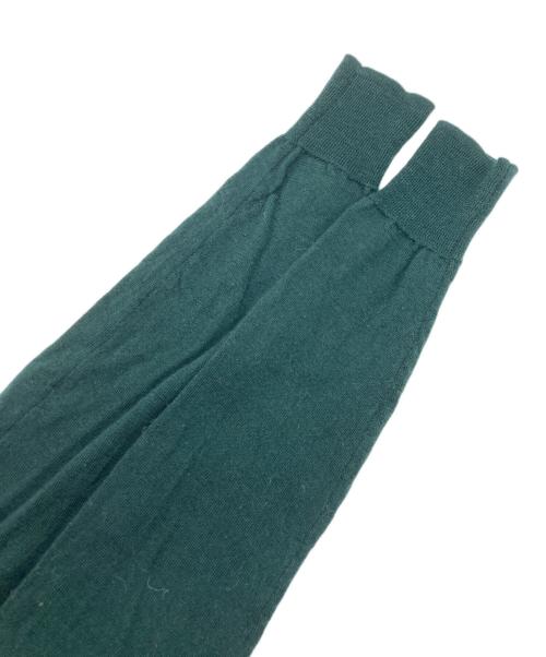 POLO RALPH LAUREN（ポロ・ラルフローレン）POLO RALPH LAUREN (ポロ・ラルフローレン) メリノウールVネックニット グリーン サイズ:SIZE XSの古着・服飾アイテム