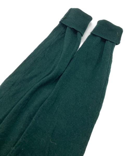 POLO RALPH LAUREN（ポロ・ラルフローレン）POLO RALPH LAUREN (ポロ・ラルフローレン) メリノウールVネックニット グリーン サイズ:SIZE XSの古着・服飾アイテム