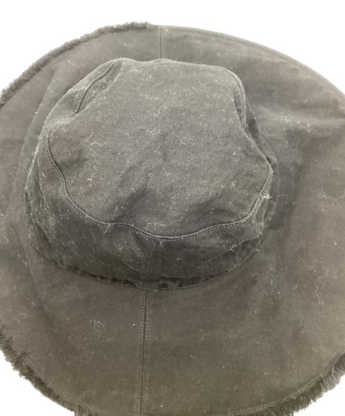 kijima takayuki（キジマタカユキ）KIJIMA TAKAYUKI (キジマタカユキ) ORGANIC DENIM BUCKET HAT ブラック サイズ:SIZE 1の古着・服飾アイテム