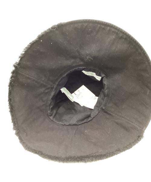 kijima takayuki（キジマタカユキ）KIJIMA TAKAYUKI (キジマタカユキ) ORGANIC DENIM BUCKET HAT ブラック サイズ:SIZE 1の古着・服飾アイテム