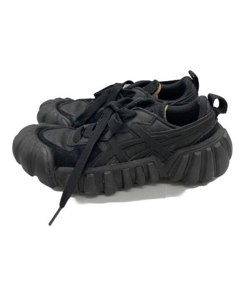 Onitsuka Tiger（オニツカタイガー）Onitsuka Tiger (オニツカタイガー) DENTIGRE LS スニーカー ブラック サイズ:	SIZE 26cmの古着・服飾アイテム