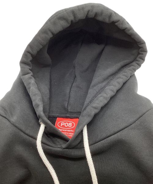 paragraph（パラグラフ）paragraph (パラグラフ) プルオーバーパーカー ブラック サイズ:SIZE 2の古着・服飾アイテム