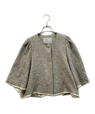中古・古着通販】NEMIKA (ネミカ) ビジューボタン付き ツイード