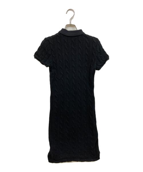 POLO RALPH LAUREN（ポロ・ラルフローレン）POLO RALPH LAUREN (ポロ・ラルフローレン) ニットワンピース ネイビー サイズ:Sの古着・服飾アイテム