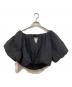 emmi atelier (エミアトリエ) ワッシャーオフショルブラウス ブラック サイズ:	SIZE 1：5000円