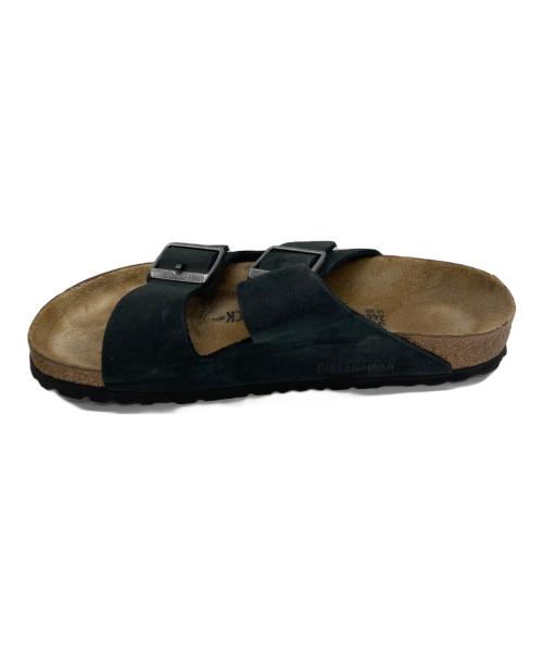 BIRKENSTOCK（ビルケンシュトック）BIRKENSTOCK (ビルケンシュトック) アリゾナ オイルドナチュラルレザーサンダル ブラック サイズ:	SIZE 38の古着・服飾アイテム