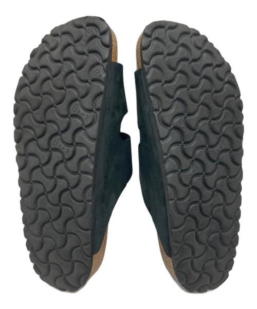 BIRKENSTOCK（ビルケンシュトック）BIRKENSTOCK (ビルケンシュトック) アリゾナ オイルドナチュラルレザーサンダル ブラック サイズ:	SIZE 38の古着・服飾アイテム