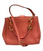 MICHAEL MICHAEL KORSマイケル マイケルコース）の古着「シンシア スモール 2WAY サッチェルバッグ」｜ピンク