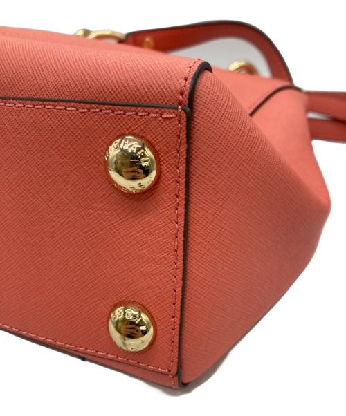 MICHAEL MICHAEL KORS（マイケル マイケルコース）MICHAEL MICHAEL KORS (マイケル マイケルコース) シンシア スモール 2WAY サッチェルバッグ ピンクの古着・服飾アイテム