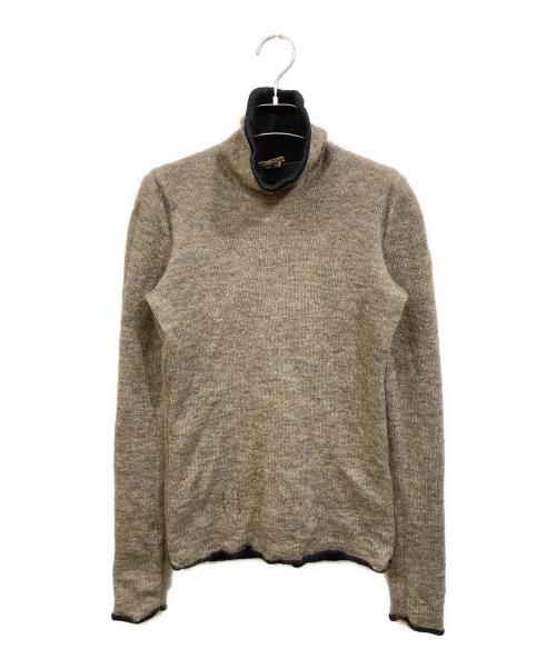 HERMES（エルメス）HERMES (エルメス) Hロゴカシミヤ混モヘヤニット ベージュ サイズ:36の古着・服飾アイテム
