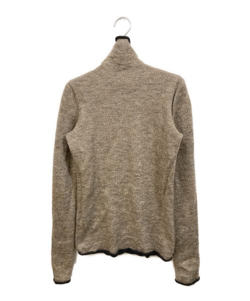 HERMES（エルメス）HERMES (エルメス) Hロゴカシミヤ混モヘヤニット ベージュ サイズ:36の古着・服飾アイテム