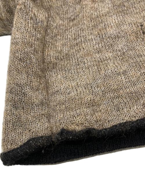 HERMES（エルメス）HERMES (エルメス) Hロゴカシミヤ混モヘヤニット ベージュ サイズ:36の古着・服飾アイテム