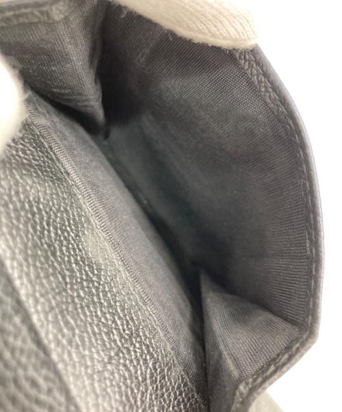 PRADA（プラダ）PRADA (プラダ) 2つ折り財布 ブラックの古着・服飾アイテム