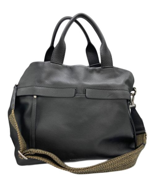 GIANNI CHIARINI（ジャンニ キアリーニ）GIANNI CHIARINI (ジャンニ キアリーニ) ハンドバッグ ブラックの古着・服飾アイテム