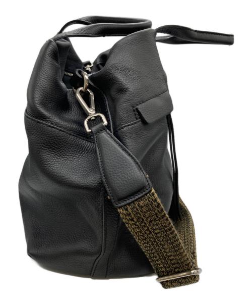 GIANNI CHIARINI（ジャンニ キアリーニ）GIANNI CHIARINI (ジャンニ キアリーニ) ハンドバッグ ブラックの古着・服飾アイテム