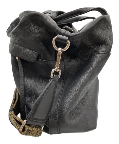 GIANNI CHIARINI（ジャンニ キアリーニ）GIANNI CHIARINI (ジャンニ キアリーニ) ハンドバッグ ブラックの古着・服飾アイテム