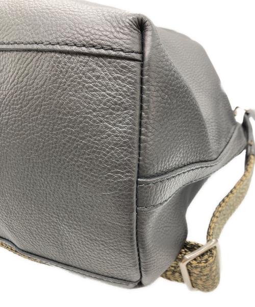 GIANNI CHIARINI（ジャンニ キアリーニ）GIANNI CHIARINI (ジャンニ キアリーニ) ハンドバッグ ブラックの古着・服飾アイテム