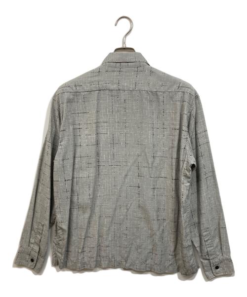 Schott（ショット）Schott (ショット) KASURI PLAID LS SHIRT グレー サイズ:	SIZE Mの古着・服飾アイテム