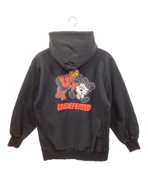 UNDEFEATED（アンディフィーテッド）UNDEFEATED (アンディフィーテッド) VERDY (ヴェルディ) プルオーバーパーカー ブラック サイズ:Lの古着・服飾アイテム