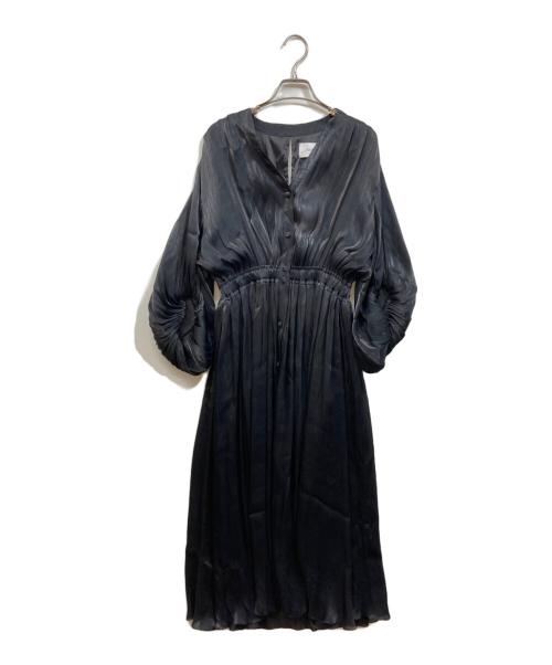 Arobe（アローブ）AROBE (アローブ) Chambrey Dress ブラック サイズ:	SIZE 2の古着・服飾アイテム