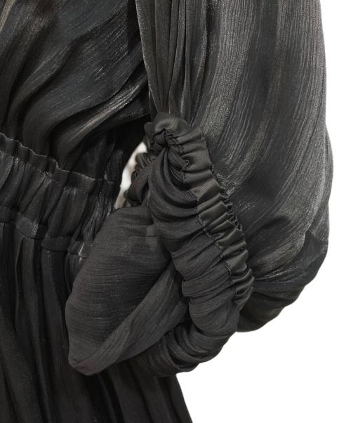 Arobe（アローブ）AROBE (アローブ) Chambrey Dress ブラック サイズ:	SIZE 2の古着・服飾アイテム