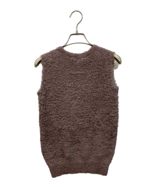 SLOANE（スローン）SLOANE (スローン) ノースリーブニット ブラウン サイズ:SIZE 1の古着・服飾アイテム