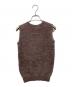 SLOANE (スローン) ノースリーブニット ブラウン サイズ:SIZE 1：5000円