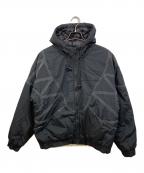SUPREMEシュプリーム）の古着「zig zag stitch puffy jacket」｜ブラック