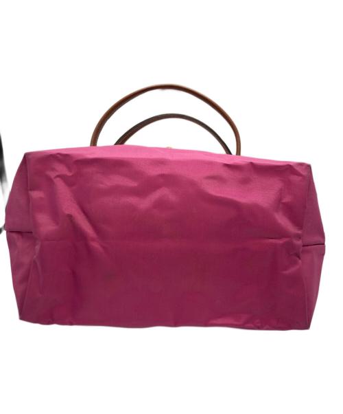LONGCHAMP（ロンシャン）LONGCHAMP (ロンシャン) ル プリアージュオリジナル Mショルダーバッグ ショッキングピンクの古着・服飾アイテム