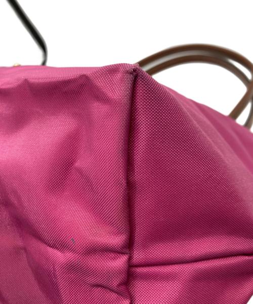 LONGCHAMP（ロンシャン）LONGCHAMP (ロンシャン) ル プリアージュオリジナル Mショルダーバッグ ショッキングピンクの古着・服飾アイテム
