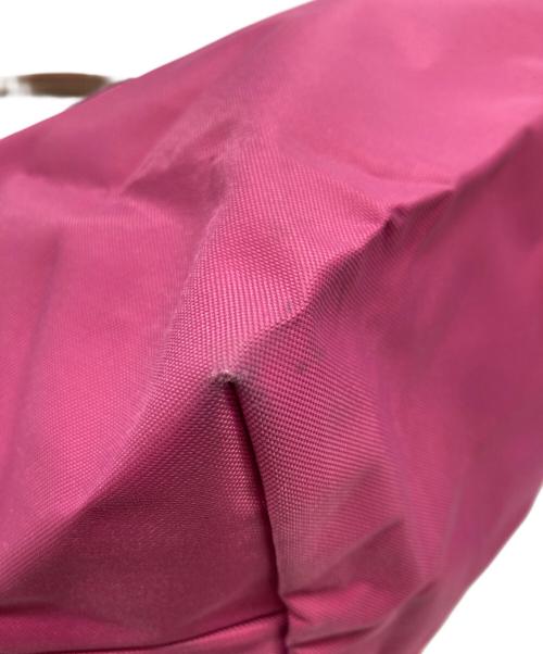 LONGCHAMP（ロンシャン）LONGCHAMP (ロンシャン) ル プリアージュオリジナル Mショルダーバッグ ショッキングピンクの古着・服飾アイテム