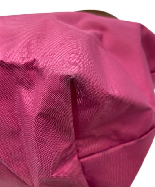 LONGCHAMP（ロンシャン）LONGCHAMP (ロンシャン) ル プリアージュオリジナル Mショルダーバッグ ショッキングピンクの古着・服飾アイテム